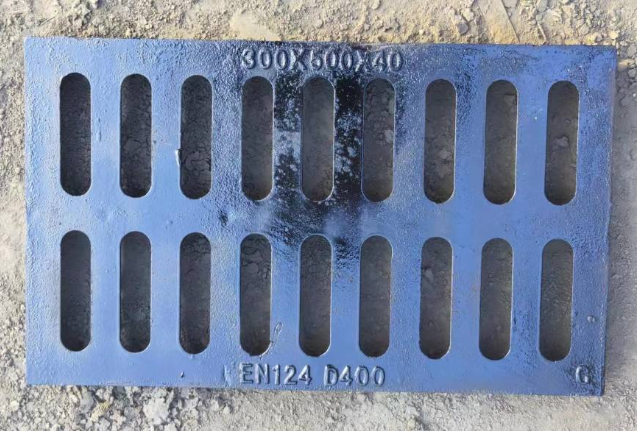 冯坡镇球墨铸铁排水沟盖板展示