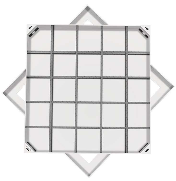 冯坡镇不锈钢方井展示